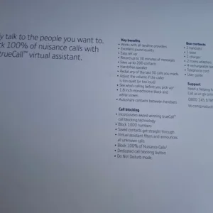 BT Advanced Z Cordless Phone with Answering Machine - Image 2