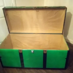 1940 Steamers trunk - Image 4