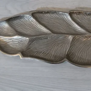 Silver Leaf Decorative Bowl - Image 2