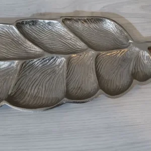 Silver Leaf Decorative Bowl - Image 3
