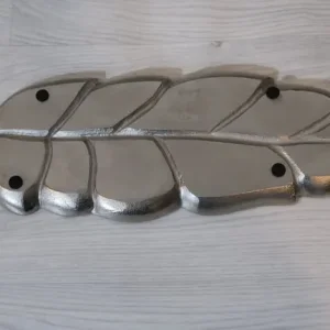 Silver Leaf Decorative Bowl - Image 4