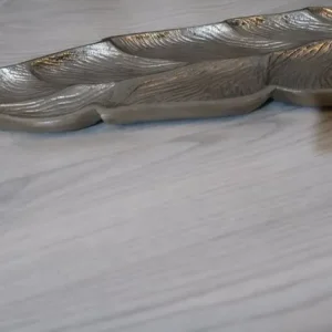 Silver Leaf Decorative Bowl - Image 5