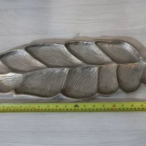 Silver Leaf Decorative Bowl - Image 8