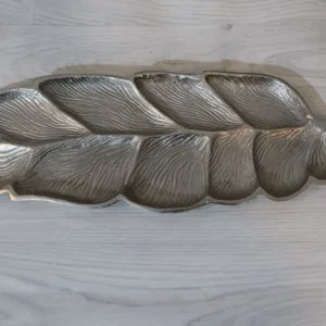 Silver Leaf Decorative Bowl
