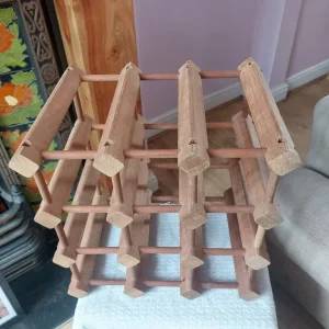 Solid Wood Wine Rack - Image 3
