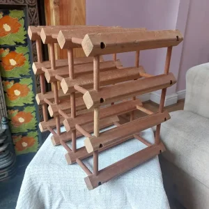 Solid Wood Wine Rack - Image 5