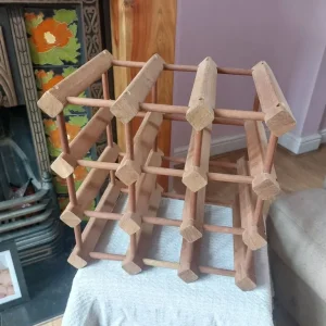 Solid Wood Wine Rack - Image 6