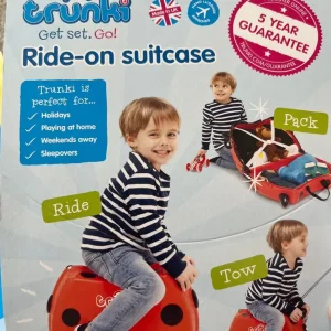 Ladybug Trunki Ride-on Suitcase - Image 3