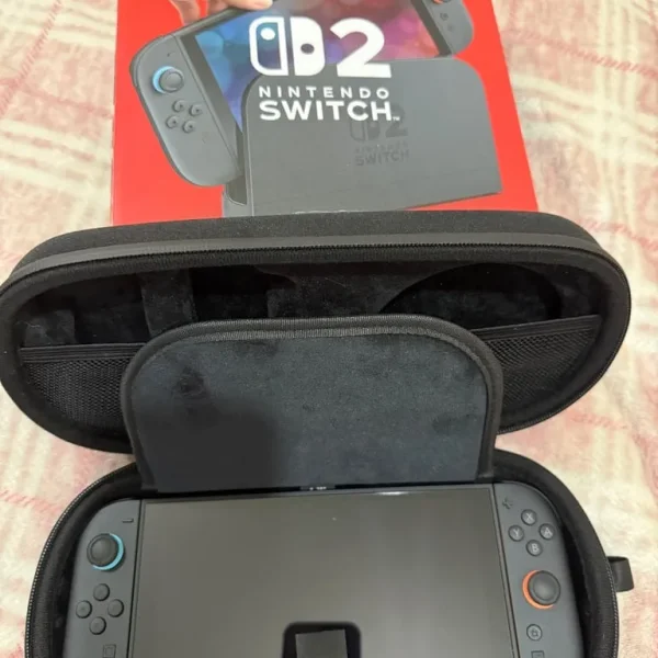 NINTENDO SWITCH 2 (With case and screen protector)