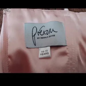 Ronald Joyce pale pink chiffon bridesmaid dress size 6 - Image 4
