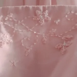 Ronald Joyce pale pink chiffon bridesmaid dress size 6 - Image 6