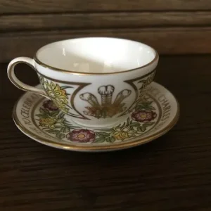 Spode Miniature Cup And Saucer – Prince Charles And Lady Diana Wedding - Image 2
