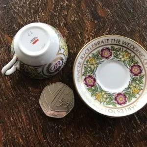 Spode Miniature Cup And Saucer – Prince Charles And Lady Diana Wedding - Image 7
