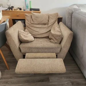 2 seater sofa and recliner - Image 2