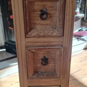 Pair bedside cabinets