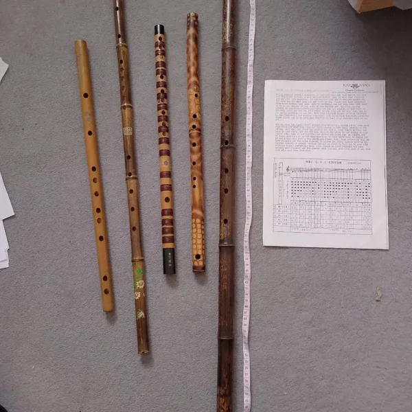 Wooden flutes Chinese / oriental