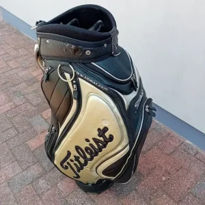 Titleist Golf Bag - black and silver - used - Image 3
