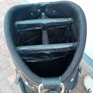 Titleist Golf Bag - black and silver - used - Image 7
