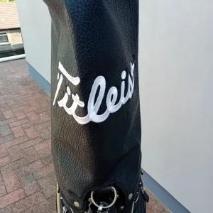 Titleist Golf Bag - black and silver - used - Image 8