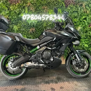 Kawasaki KLE 650 66 reg black with fog lights