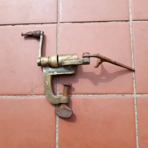 Victorian-style cartridge reloading tool