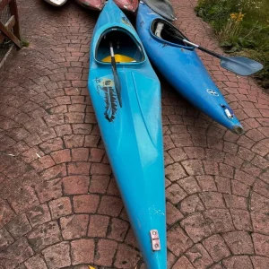 9 kayaks and trailer - Image 2
