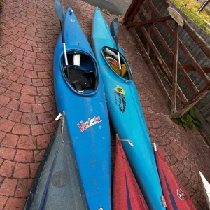 9 kayaks and trailer - Image 4