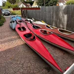 9 kayaks and trailer - Image 7