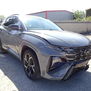 2024 Hyundai Tucson N Line T-GDI HEV Hybrid Auto – Front and Side Damage, Starts, Cat-S Salvage Repairable - Image 4