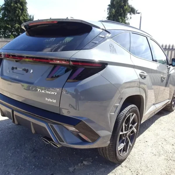 2024 Hyundai Tucson N Line T-GDI HEV Hybrid Auto – Front and Side Damage, Starts, Cat-S Salvage Repairable