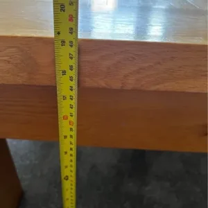 Solid oak coffee table - Image 4