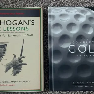 Golf Books x2