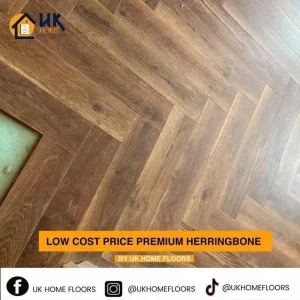 Herringbone Flooring with Bevelled Edges - Image 2