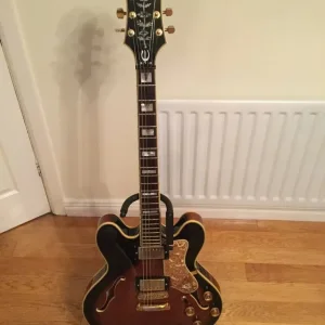 Rare Epiphone By Gibson Sheraton 1986 Samick Factory Headstock - Image 2