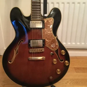 Rare Epiphone By Gibson Sheraton 1986 Samick Factory Headstock - Image 6