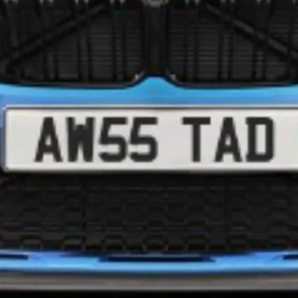 Daddy plate number plates