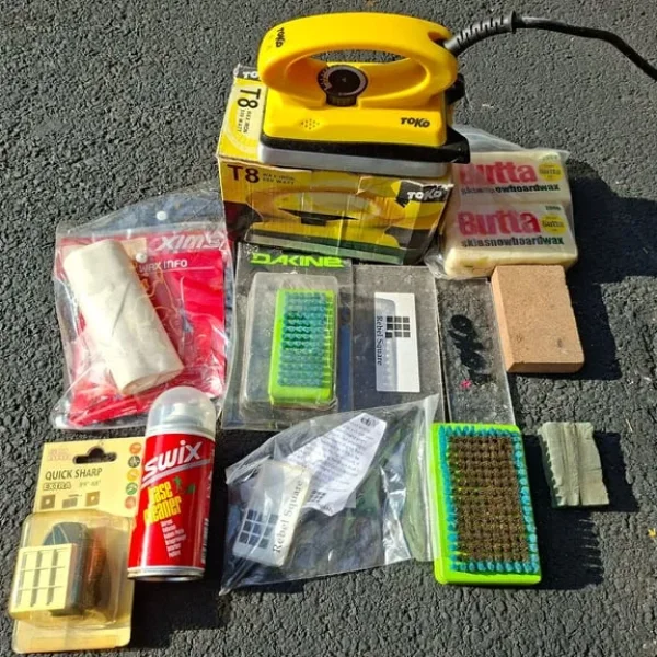 Toko wax iron and ski care tools