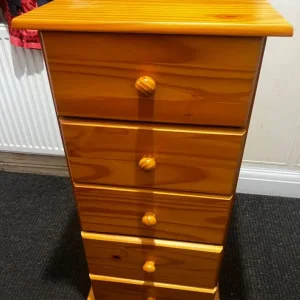 Pine chest of drawers - Image 2