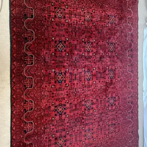 Persian hand knotted wool rug 290 x 200 - Image 3