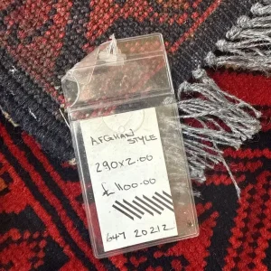 Persian hand knotted wool rug 290 x 200 - Image 4