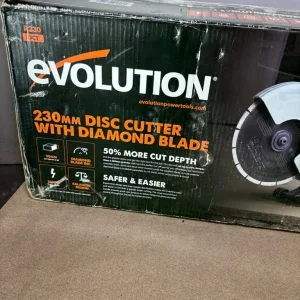EVOLUTION 230MM DISC CUTTER WITH DIAMOND BLADE - Image 2