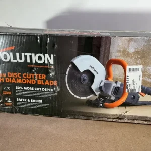 EVOLUTION 230MM DISC CUTTER WITH DIAMOND BLADE