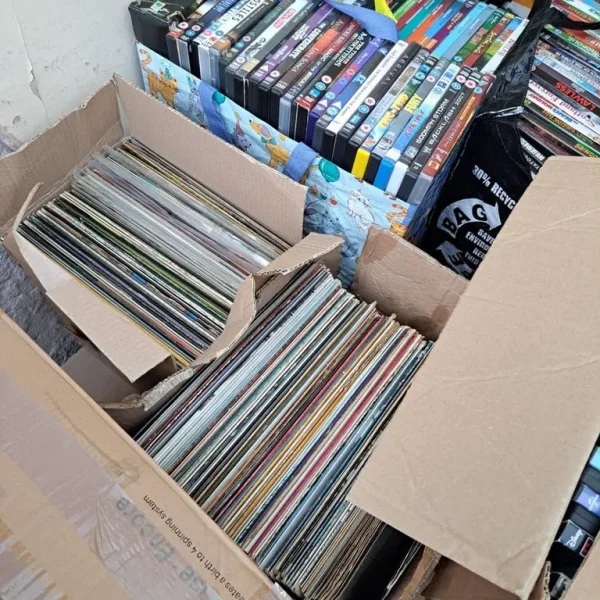 Records, CDs and DVDs – A Huge Collection