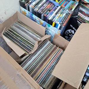 Records, CDs and DVDs – A Huge Collection
