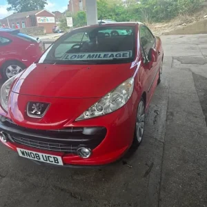 2008 Peugeot 207 1.6 16V GT THP 2dr Convertible Petrol Manual - Image 2