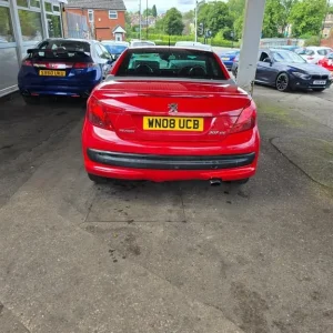2008 Peugeot 207 1.6 16V GT THP 2dr Convertible Petrol Manual - Image 6