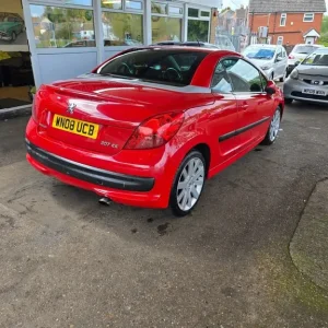 2008 Peugeot 207 1.6 16V GT THP 2dr Convertible Petrol Manual - Image 7