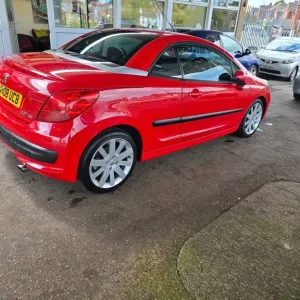 2008 Peugeot 207 1.6 16V GT THP 2dr Convertible Petrol Manual - Image 8