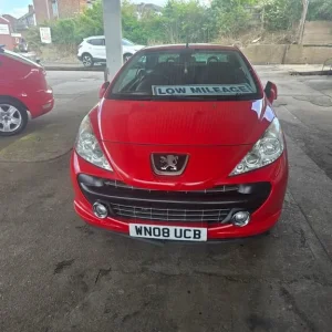 2008 Peugeot 207 1.6 16V GT THP 2dr Convertible Petrol Manual