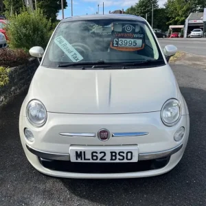 2012 Fiat 500 1.2 Lounge 3dr Hatchback - Image 2